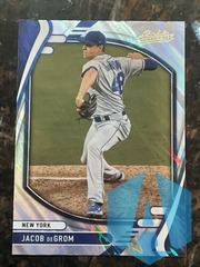 2022 Panini Absolute Jacob deGrom Lava Foil Parallel New York